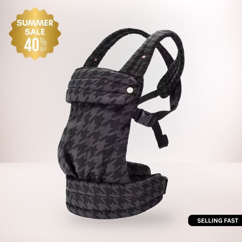 KINHOA BabyCarrier™  - Black Houndstooth