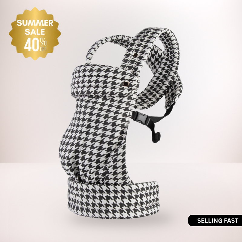 KINHOA BabyCarrier™  - Checkered Houndstooth