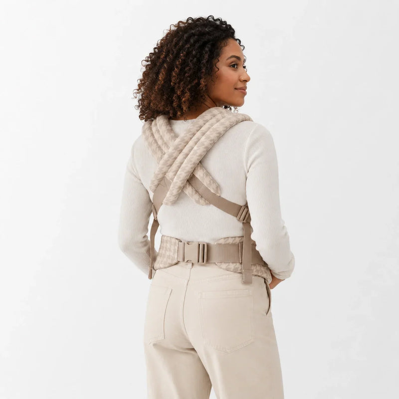 KINHOA BabyCarrier™  - Beige Houndstooth