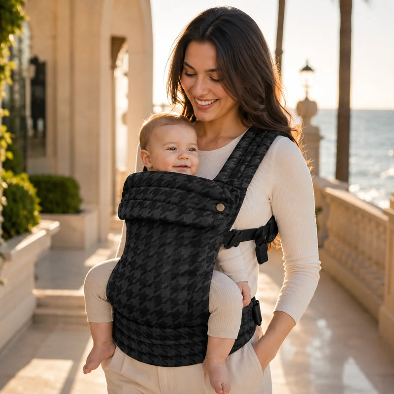 KINHOA BabyCarrier™  - Black Houndstooth